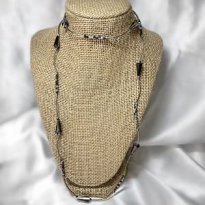 Paulina Long Wrap - Silver